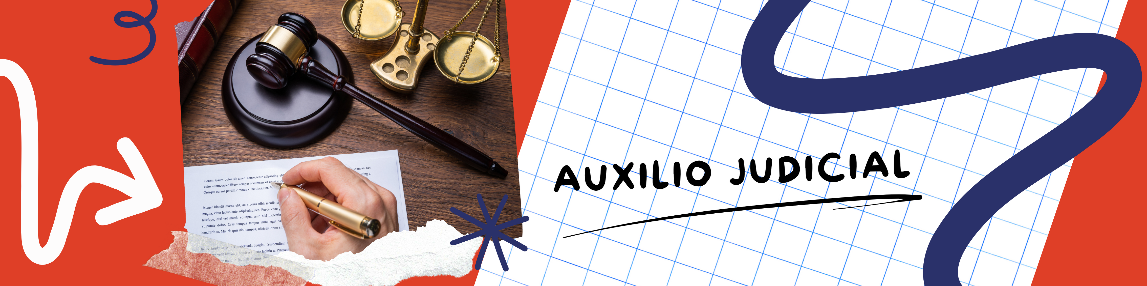 Banner oposiciones Auxilio Judicial